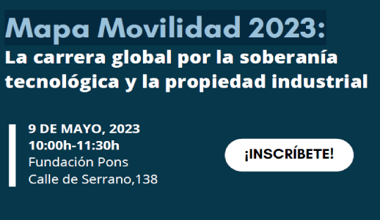 Mapa de movilidad 2023: 9 de Mayo, 2023. 10:00h-11:30h. Fundación Pons. Calle de Serrano, 138. Inscribete.