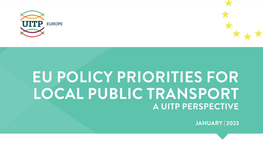 EU POLICY PRIORITIES FOR LOCAL PUBLIC TRANSPORT